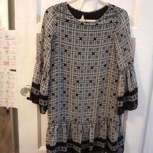 Black and White Dress